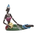 thumbnail image 2 of Escultura africana Tribal Girls Gloria Escultura de resina 165x6x15cm, 2 of 9
