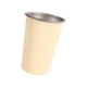 thumbnail image 5 of Taza de acero inoxidable apilable, ligera, para agua, para acampar, para bar Blanco lechoso grande, 5 of 7
