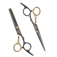 thumbnail image 2 of Professional Barber Shears - Hair Cutting Scissors Hair Thinning Scissors For Men, Women - Perfect For Hair Cutting And Trimming, 2 of 10
