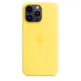 thumbnail image 4 of For iPhone 14 Pro Max Silicone Case with MagSafe Dirt-resistant Dust-proof Magnetic charging 6.7"in with shockproof - Canary Yellow, 4 of 5
