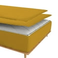 thumbnail image 2 of Sheet has Zipper Fitted Sheet, (Twin XL Size 39x80) 10 Inch Deep Pocket, 100% Egyptian Cotton, 800 TC, Solid Gold Color., 2 of 10