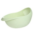 thumbnail image 1 of Lavadora de arroz Colador Limpieza Veggie Frutas Utensilios de cocina con mango Verde, 1 of 7