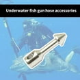 thumbnail image 4 of 2Pcs Speargun Diver Spearfishing Insert Diver Portable Fishing Tackle Tool Stainless Spearfishing Wishbone Nails, 4 of 8