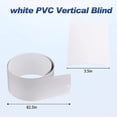 thumbnail image 2 of Listones de repuesto para persianas verticales FTTIKI, PVC blanco, 82,5 cm, 2 of 4