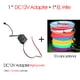 thumbnail image 3 of Tira de luces de neón con cable EL, tubo de iluminación con cable EL, cuerda de luces para bricolaje, fiesta de Halloween, Navidad, bar, disfraz de cosplay, 3 of 5