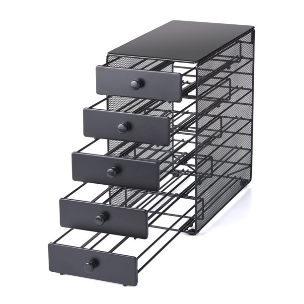 Nifty Solutions 5Tier Coffee Pod Drawer Compatible with KCups, 90