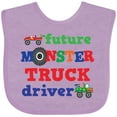 thumbnail image 3 of Inktastic Monster Truck Future Driver Boys Baby Bib, 3 of 4