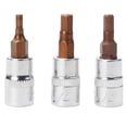 thumbnail image 4 of Chendee 6Pcs 1/4 Inch Screwdriver Bit Socket Set Hex Screw Driver Bits Tools H3-H8, 4 of 8