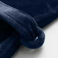 thumbnail image 4 of FAHXNVB Mens Fleece Robe Winter Warm Soft Plush Long Robe for Men Solid Color Fluffy Bathrobe with Belt and 2 Pockets, 4 of 7
