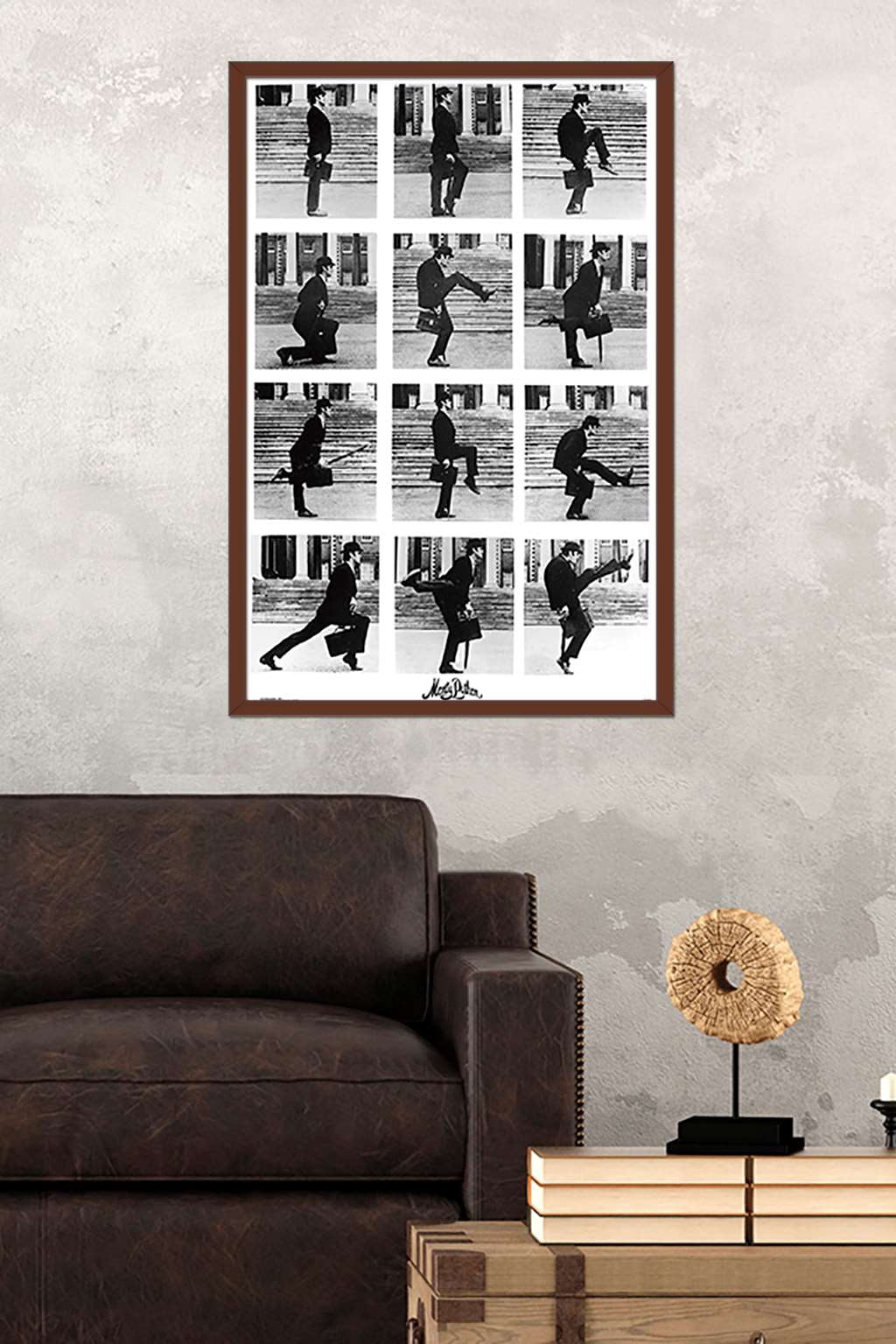 Monty Python - Grid Wall Poster, 22.375" x 34", Framed