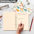 thumbnail image 4 of FORMRS 1-Subject Spiral Notebook 8" x 5" College Ruled 60 Refillable Sheet A5 Hard Cover, 2 Pack, Floral Easter Eggs, 4 of 7