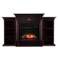 thumbnail image 3 of Pemberly Row Touch Screen Wood Electric Fireplace in Classic Espresso, 3 of 5