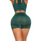 thumbnail image 2 of Gibobby Pantalones mujer Pantalones de entrenamiento de fitness de yoga para correr para mujer Pantalones de yoga atléticos deportivos(Verde， M), 2 of 5