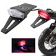 thumbnail image 3 of Luz trasera de freno LED, luz trasera, guardabarros trasero, luz trasera, luces de freno Universal Claro Sharpla Luz trasera de la motocicleta, 3 of 7