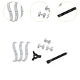 thumbnail image 2 of S SERENABLE Bearing Puller 3 Jaw Extractor Tool Automotive Accessories Steel Gear Puller 75mm, 2 of 8