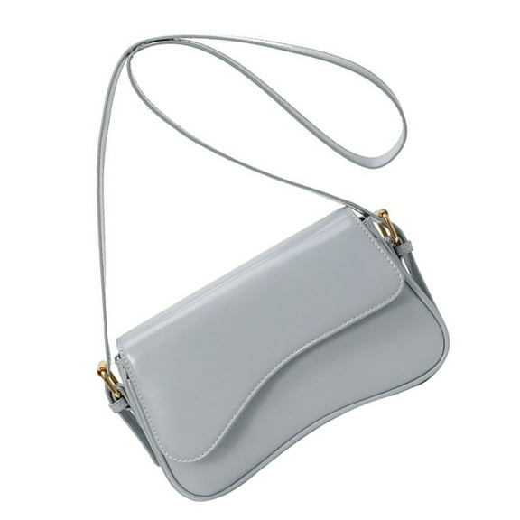 Huhudde Small Messengers Bag for Women Retro Handbag PU Leather Crossbody Purse Simple Commuting Bag Trendy Shoulder Bag