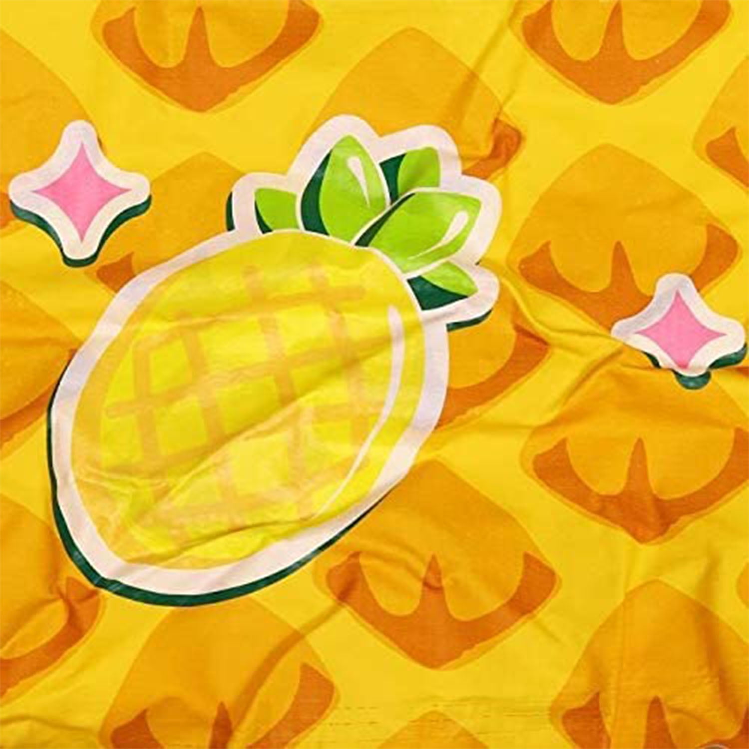JLeisure Sun Club 17789 5' x 16.5" 3D Pineapple Inflatable Outdoor Kiddie Swimming Pool