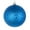 Blue, variant on Vickerman 4" Pewter Brushed Ball Ornament, 6 per Bag