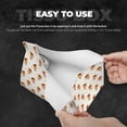 thumbnail image 5 of Lsque Funny Corgi Printed Long Tissue Box Cover Holder, Facial Paper Organizer Dispenser,Triangle with Bottom Belt, PVC Leather Decorative Organizer, 5 of 9