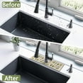 thumbnail image 5 of Kitchen Sink Splash Guard Faucet Mat 24" X 5.5" Floral Absorbent Fast Drying Mat Faucet Draining Mat Sink Splash Guard Behind Faucet Drip Catcher for Kitchen Bathroom, 5 of 5