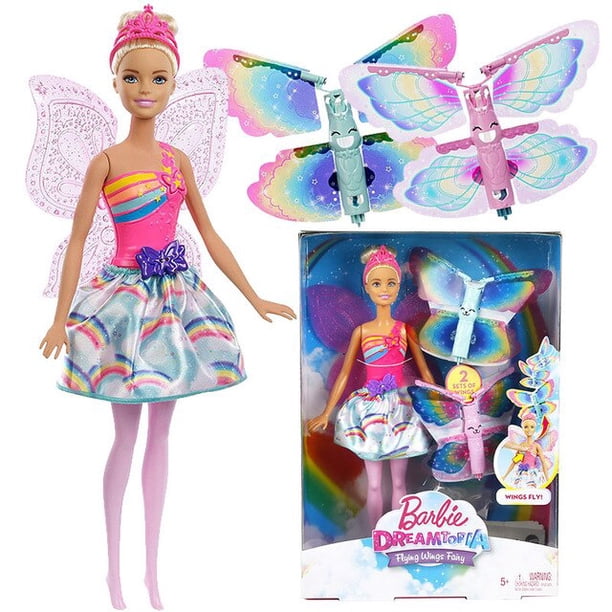 Muñeca de sirena de la marca Barbie Original, muñecas con luces de arcoíris, juguetes para niñas, regalo de cumpleaños, Boneca Fivean unisex