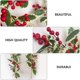 thumbnail image 5 of GOOHOCHY 1 guirnalda de luces decorativas para interior y exterior, clásicas de ratán, color baya, para Navidad., 5 of 8