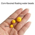 thumbnail image 3 of NIBOLOG 8/10/14mm Fishing Bead Scented Bright Color Flexible Good Buoyancy Reusable Long Lasting Fragrance Universal Sweet Corn Flavor Silicone Chub Carp Fishing Floating Lure Fishing Equipment, 3 of 8