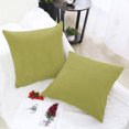 thumbnail image 3 of PiccoCasa 2-Piece Polyester  Corn Striped Cushion Covers Throw Pillow Cover, 3 of 11