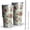 Pioneer Flower Floral-2, variant on 30oz Pioneer Flower Floral Print Pattern Tumbler, Double Wall Vacuum Insulated Cup, BPA-Free Leak Proof Lid & Reusable Straws, Hot 12h, Cold 34h