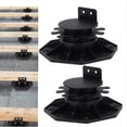 thumbnail image 2 of Paquete de 10 Soportes de Plataforma Ajustables, Soporte de Base de Base de Plataforma de Pedestal para Plataforma de Plataforma Flotante, del Piso, 2 of 5