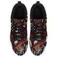 thumbnail image 2 of Back The Red Firegfighter Running Shoes Sneakers Mesh Black Size 3.5, 2 of 5