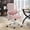 Pink, variant on MAYEERTY Ergonomic Mid-Back Office Chair, Lumbar Support Rocking Mode Fixed Armrest