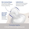 thumbnail image 4 of Chicco PhysioForma Dual Soft Pacifier Pearl/Ballet Slipper 2-6m 2pk, New, 4 of 11