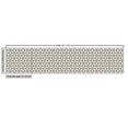 thumbnail image 2 of Abstract Fabric by the Yard, Continuing Hexagonal Silhouettes with Triangular Details, Decorative Upholstery Fabric for Sofas and Home Accents, Eggshell Grey by Ambesonne, 2 of 4