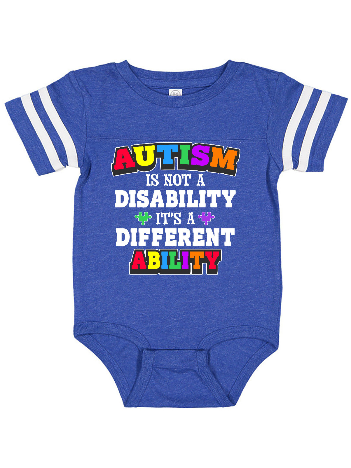 Inktastic Autism is not a Disability it's a Different Ability Gift Baby