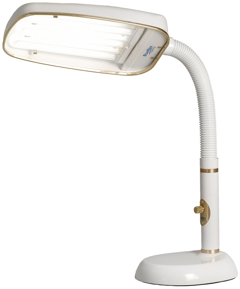 Bluemax 70w Dimmable Full Spectrum Desk Therapy Lamp White