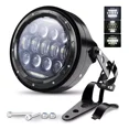 thumbnail image 1 of 7 Led Faro Para Moto Universal Pulgadas+ Carcasa Y Soporte, 1 of 8