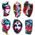 thumbnail image 1 of Etiqueta Engomada Del Arte Tatuaje 6 Piezas Conveniente Animal Desechable Impermeable para Hombres Mujeres, 1 of 9