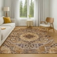 thumbnail image 7 of Addison Rugs Mayfield Premium Machine Washable Transitional Diamond Copper Rectangle Rug, 3' x 5', 7 of 7