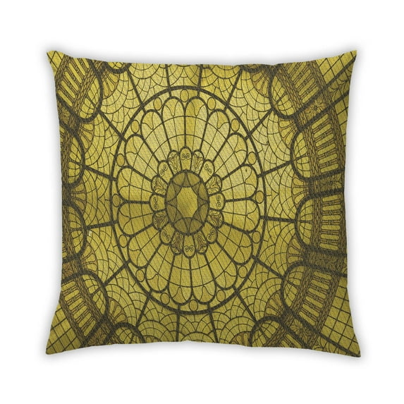 Ahgly Company Outdoor Square Contemporary Throw Pillow, 18 inch by 18 inch