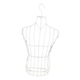 thumbnail image 3 of Maniquí masculino, maniquí para fotos, práctico para exhibir camisetas, torso de medio cuerpo. Blanco, 3 of 9