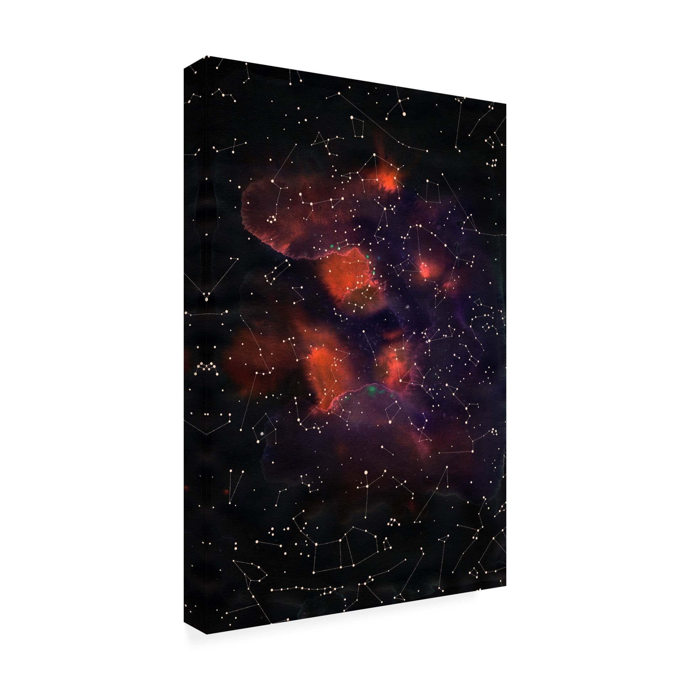 Trademark Fine Art Florent Bodart Le Cosmos Canvas Wall Art