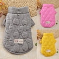thumbnail image 3 of Dog Coats Dog Warm Jacket Vest Coat Cold Weather, Pet Winter Clothes for Small Medium Dogs, Dog Warm Padded Vest Coat, 3 of 7