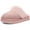 Dark Pink, variant on Womens Fuzzy Memory Foam Slippers Fluffy Platform Winter House Shoes for Indoor and Outdoor