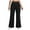 OTHER, variant on MIXUE Linen Pants Women Solid Color Jeans Stylish Slim Fit Wide Leg Trousers Womens Pants Outwear,Blue,S
