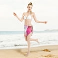 thumbnail image 5 of Disketp Purple Sparkling Women Swimsuit Cover Up Short Chiffon Summer Beach Sarong Bikini Wrap Skirt Bathing Suit, 5 of 7