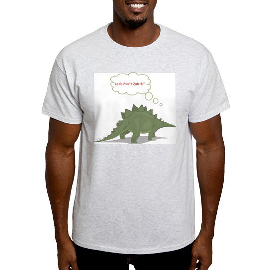 CafePress - THINKING DINO Men's Value T Shirt - Men's Classic Cotton T-Shirts