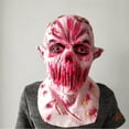 thumbnail image 5 of Sombreros de Halloween TBKOMH Aterrador Decoración Facial Máscara de Payaso de Terror, 5 of 5