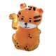 thumbnail image 1 of Figura de animal de vidrio soplado de vidrio artístico de tigre de vidrio, adorno coleccionable en miniatura para regalo de decoración del hogar, 1 of 5
