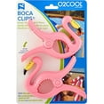 thumbnail image 2 of O2COOL Boca Plastic Beach Towel Boca Clips - Flamingo Shape (2 Clips), 2 of 5